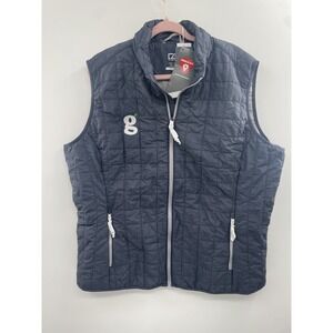 NWT Cutter & Buck Prima Loft Eco Insulated Puffer Vest Men's XXXL Charcoal Grey